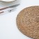 Serving napkin on the table "Turn", d = 30 × 0.5 cm
