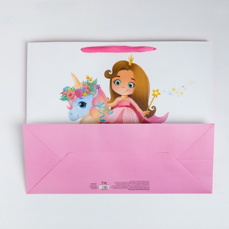 Gift Package Laminated, Packaging, Princess, XL 49 x 40 x 19 cm-3