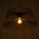 Lamp Bayerlux "Atom" 1x40W E27 Black 40x40x120 cm.