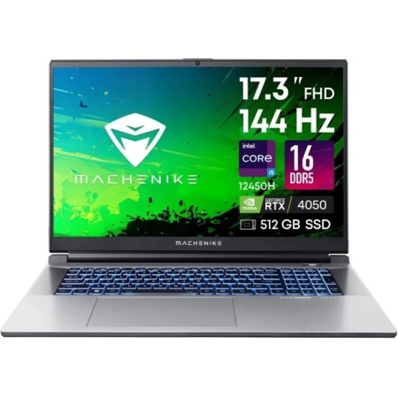 Machenike L17 Pulsar 17.3 ’FHD (1920x1080)/Intel Core i5-12450H/16GB/512GB SSD/GF R