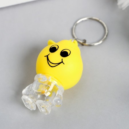 Light Light on the Ring "Smiley in the cap" flashes mix 5x3x2.5 cm-1