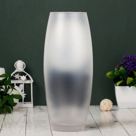 Vase Glass "Cat" 4, D-7.5cm 10x26 cm, V = 1.7l-1