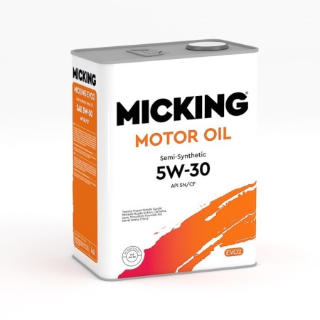 Motor oil Micking Motor Oil EVO2, 5W-30 SN/CF, Mineral, 4 liters