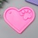 Mold Silicon "heart with a paw"