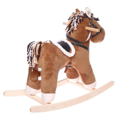 Musical rocking "Horse Svan", brown color-2