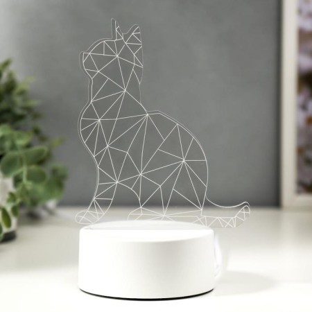 Lamp "Cat Sygia" Led RGB from the network-1