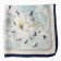 Women's scarf minku rr 70*70 cm, col. blue