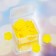 Road soap in a case, lemon