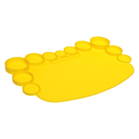 345x230 mm "Multi-Pulti" rug for creativity, silicone, yellow-2