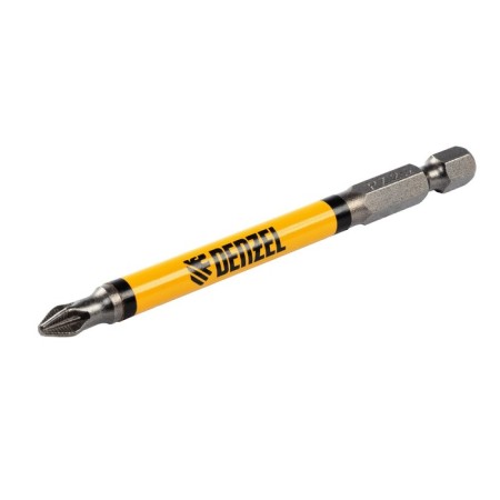 Denzel 11645 bit set, round profile, PZ2 x 90 mm, steel S2, 10 pcs.-2