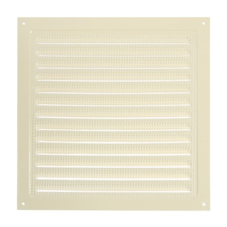 Ventilation grate Zein Lux RM2525sk, 250 x 250 mm, with a grid, metal, clone bone-5
