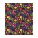 Set of napkins for setting the table "Multi -colored tulips", rectangular, size 32x46 cm, 4 pcs