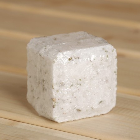 Salt briquette Cube "Juniper" 200 g "Dobroparov"-1