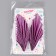 A set of "feather", a set of 2 pcs, a purple color