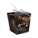New Year. Bonbonniere, New Year's gift packaging "Happy New Year", 7.5 × 8 × 7.5 cm.