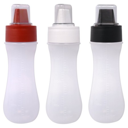 A bottle for sauce and mayonnaise "Tree", size 22x7 cm, color mix-1