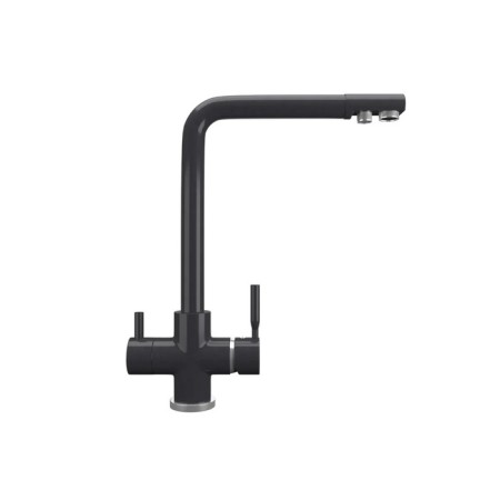 Mixer for the kitchen Ulgran Quartz UQ-016, with a tap for drinking water, color 08 Cosmos