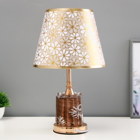ELOIZE ELOIZE light lamp E27 40W gold 25x25x41 cm-2