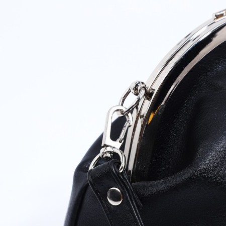 Cross-Body Bag Vita on a farmar, black color-6