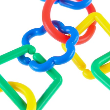 Developing toy "chain", 12 elements, crumb I-2