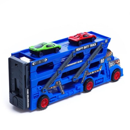 Flame truck, with 6 metal machines and launch, mix-4