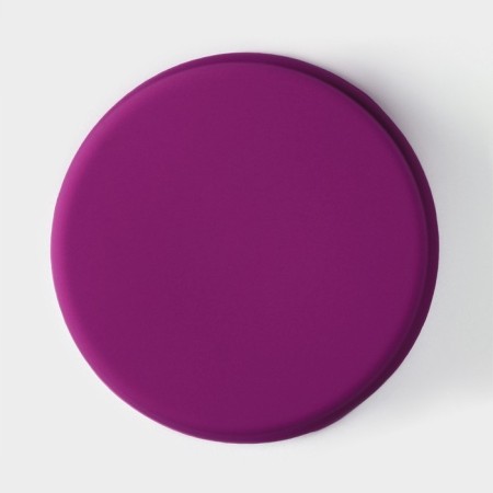 Silicone form for baking the valve "cake", external diameter 9 cm, inner diameter 8 cm, bottom diameter 7.5 cm, purple color-4