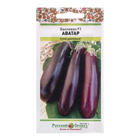 Eggplant seeds "Avatar F1", c/p, 35 pcs.