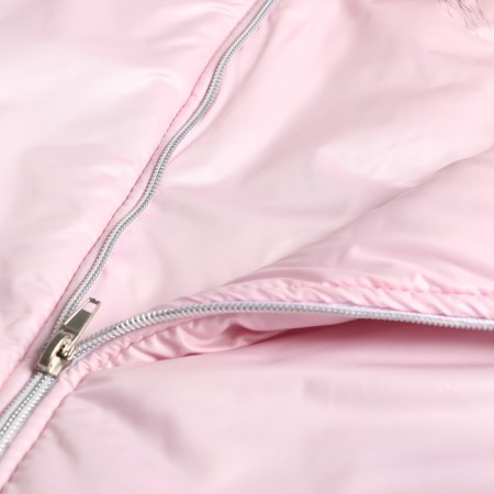 Overalls Milk childish, pink color, height 86 cm-4