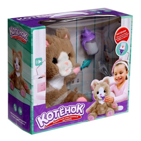 Interactive toy "Cute kitten", mix-2