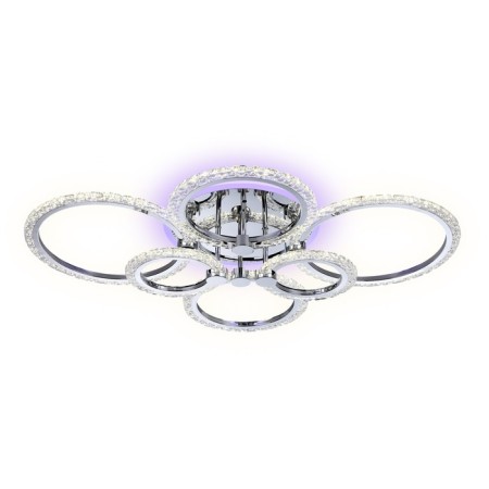 LED ceiling LED with Ambrella Light, Original, Fa413, 6xLED, 132 W, 9900LUM, 3000-6400K, Chroma, Transparent, Transparent
