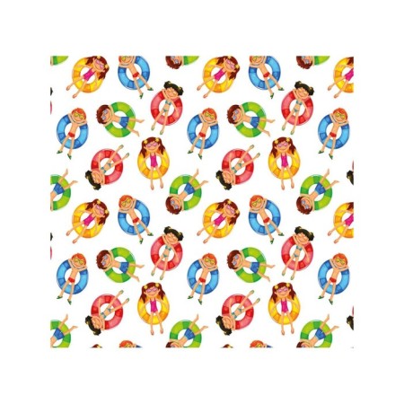 Organizer in a bath on suction cups "Children's basin", for storing toys and trifles, size 33x39 cm-1