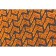 Rapid rug King Size, 50x80 cm, whiskey