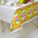 The single tablecloth “Happy Birthday”, animals with gifts, 137 x 180cm