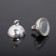 Magnetic Castle Castle 16 × 10 mm, loops = 1.2 mm, ball, color silver
