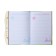 Notebook Gift Book on the castle, A6+, 48 sheets, line "Flowers", mix
