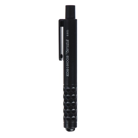 Holder for pencils KOH-I-NOOR 5301, plastic with a barrel, l = 120 mm, d = 4.5-5.6 mm, black