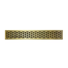 Трап Bronze de Luxe 80522BR, горизонтальный, 82х500 мм, латунь, бронза