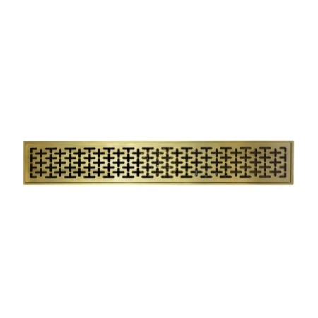 Gag Bronze de Luxe 80522br, horizontal, 82x500 mm, brass, bronze
