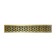 Gag Bronze de Luxe 80522br, horizontal, 82x500 mm, brass, bronze