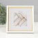 Photo frame Plastic "Mira" 15x15 cm, 636461-3, white with gold (plastic screen)