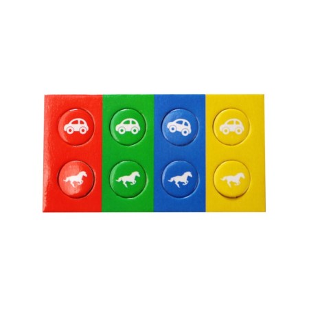 Highway magnetic game "Big races. Croups "-9