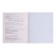 Subject Calligrata "Monotone", 36 sheets in the line of Russian, with reference material, covered paper cover, block No. 2, whiteness 75% (gray sheets)