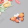 Interior plastic sticker "tulips" 40x31 cm