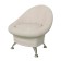 Banquet, 690x690x790, beige leatherette