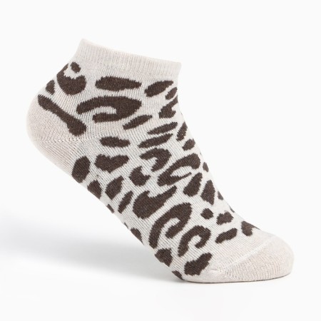 Women's socks, beige/brown color, size 25