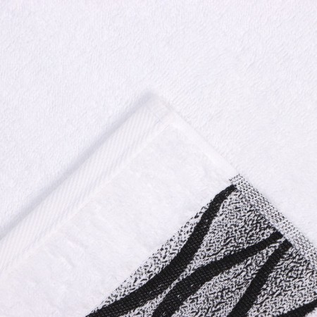 Tensor of a terry jacquard 50x80 Vegas, White, 420 g/m, HL100%-3