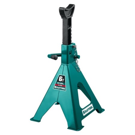 Safety stand Kraftool 43465-6, reinforced, with a pin, 415 - 605 mm, 6 tons
