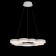 Suspended chandelier Mantra lunas, Led, 3700lm, 3000k, 1600 mm, matte white color