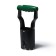 Onion plants with bulbous plants, length 24 cm, black