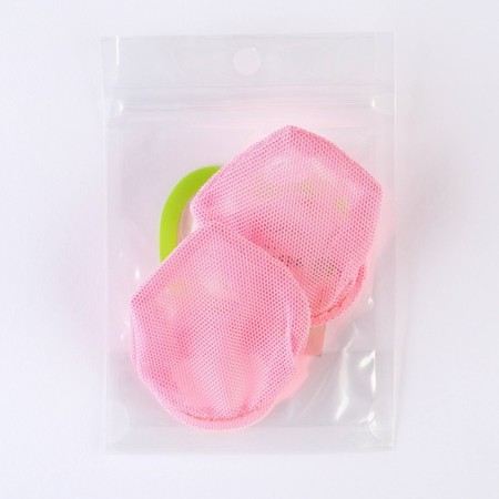 Replaced, textile mesh for the nibler, set 2 pcs., Pink color-3